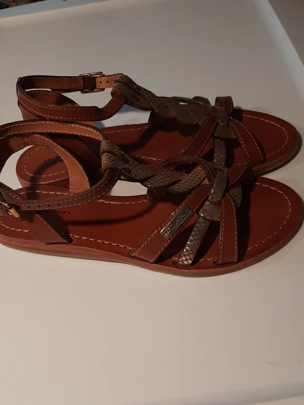 Les Tropeziennes Girls Sandals..New